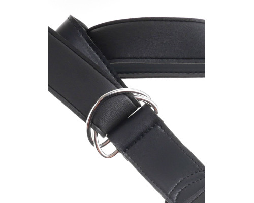 Страпон на виниловых трусиках Strap-on Harness Cock - 17,8 см.