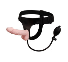 Страпон с расширением на трусиках (накачивается грушей) - 17,2 см.