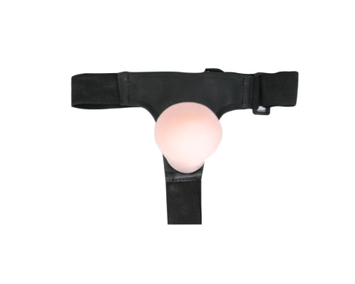 Гибкий фаллоимитатор-реалистик на трусиках Ultra Passionate Harness - 21,5 см.