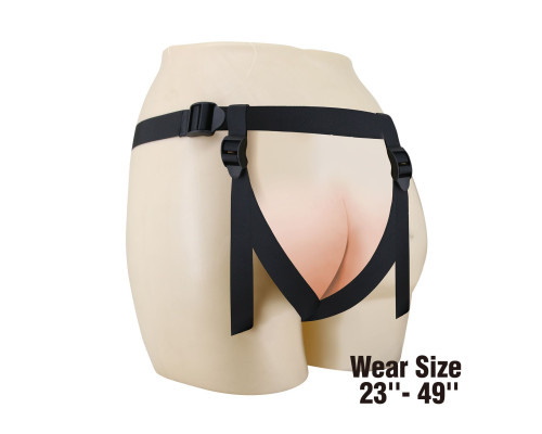 Страпон с универсальным поясом Fogg - 17,5 см.