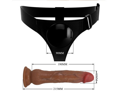 Женский страпон с эффектом эякуляции Kyton