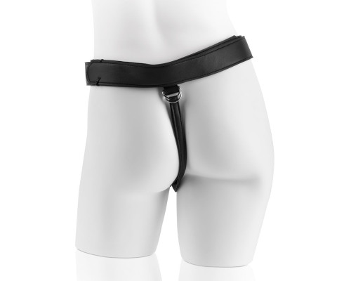 Телесный страпон на трусиках Strap-on Harness Cock - 20,3 см.