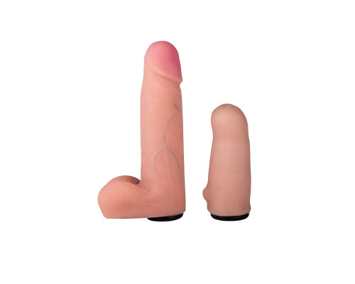 Кожаный пояс харнесс премиум класса WOMAN LONG(S) с 3 насадками