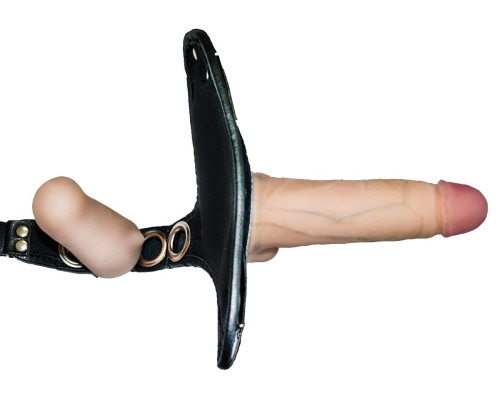 Страпон премиум класс (S) WOMAN MEDIUM с 3 насадками