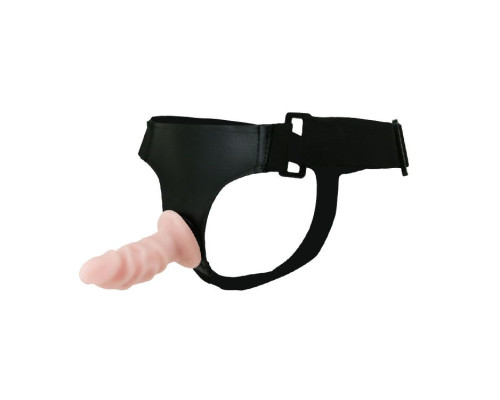 Страпон Jessica с двумя фаллическими насадками - 10 и 10,5 см.