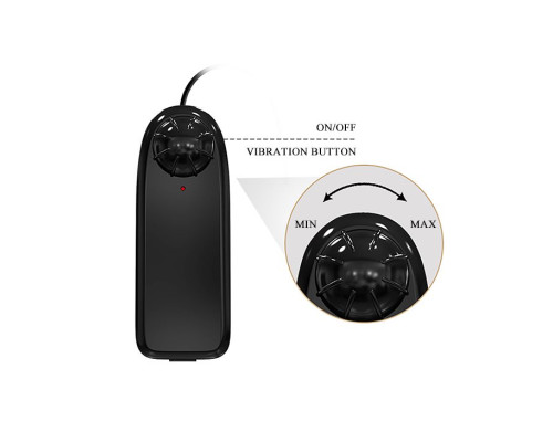 Телесный женский вибрострапон на ремешках с проводным пультом